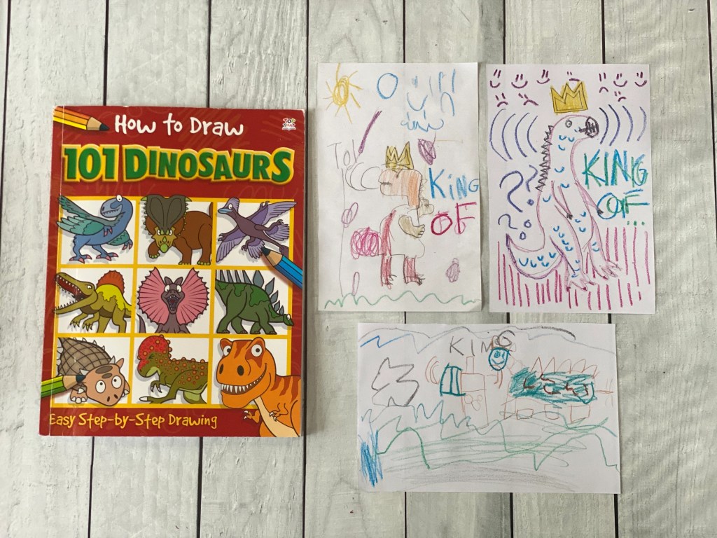 Dinosaurs and Crowns: A Jean- Michel Basquiat Inspired Activity for&nbsp;Kids